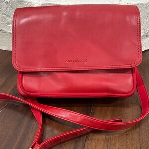 Vintage Liz Claiborne Red Crossbody Bag